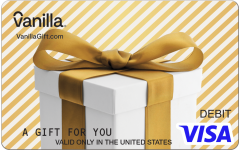 Blonde Bow Visa Gift Card