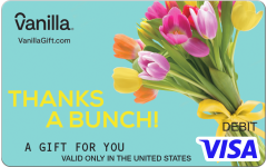 Thanks Bunch Visa Gift Card