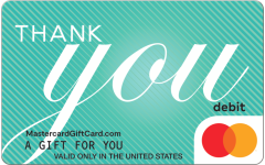 Mastercard Thanks Pinstripes Gift Card