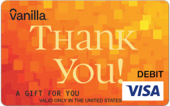 Thanks Pixels Visa Gift Card